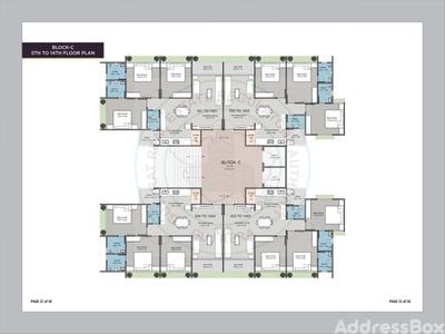 Radhe Elysium Floor Plan