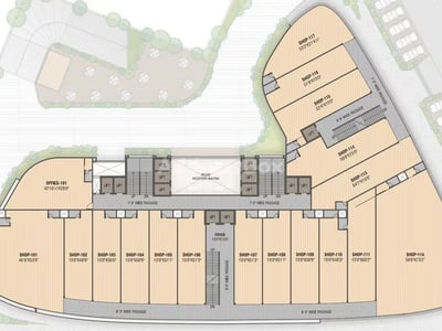 DWARKESH PENNINSULLA Floor Plan