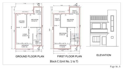 Aalap Bunglows Floor Plan