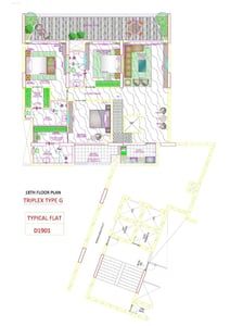 West Wing Skyville Floor Plan