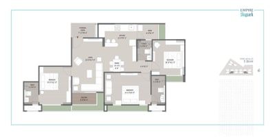 EMPIRE SKYPARK Floor Plan