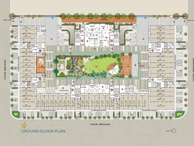 Shivanta Rigel - Commercial Floor Plan