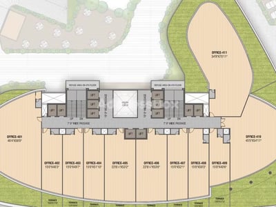 DWARKESH PENNINSULLA Floor Plan