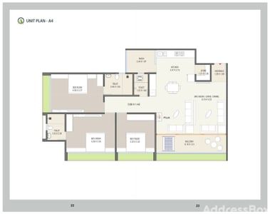 GREEN VILLE Floor Plan
