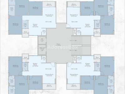 Serenity Satyam Floor Plan