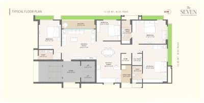 THE SEVEN Floor Plan