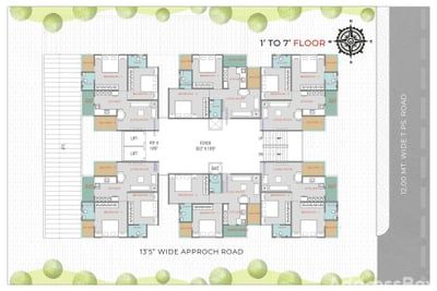 Avadh Lake View Floor Plan