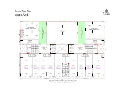 SATYA PRIDE - Commercial Floor Plan