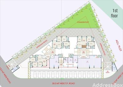 Ganesh Pride - Commercial Floor Plan