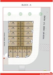 HAREKRISHNA 51 INDUSTRIAL ESTATE Cluster Plan