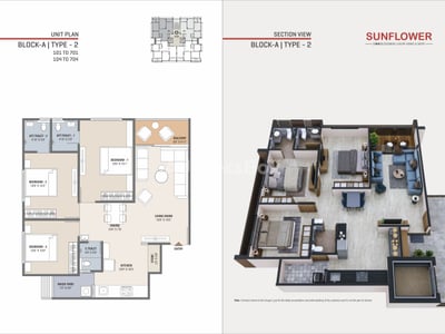 Sunflower Floor Plan