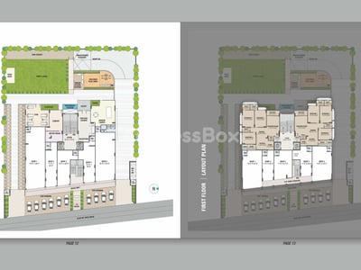 SWARNIM HEIGHTS - Commercial Floor Plan
