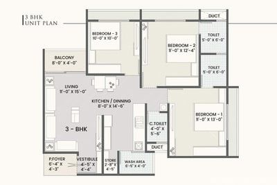 Pratham Realty Floor Plan