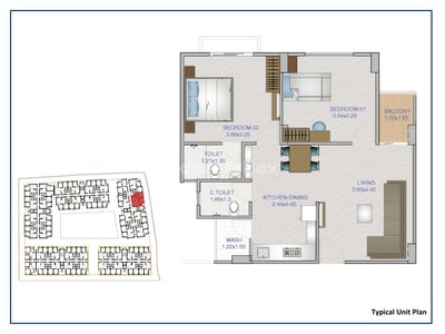 RUDRA HARMONY Floor Plan
