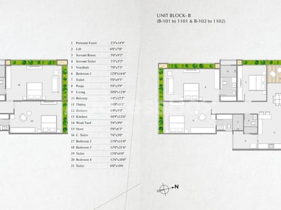 APRICUS 2 Floor Plan
