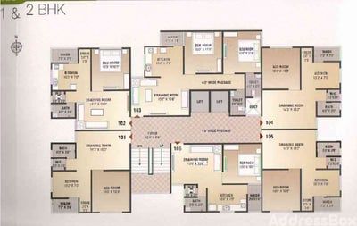 HARIOM ELEGANCE Floor Plan