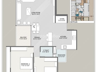 SINDUR SAAMARTHYA Floor Plan