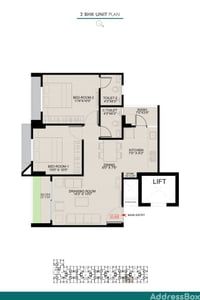 SHELADIA ERIS Floor Plan