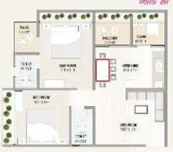 RAJVEE RESIDENCY Floor Plan