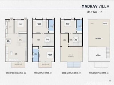 MADHAV VILLA Floor Plan