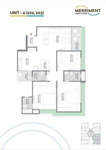 MERRIMENT PARMESHWAR Floor Plan
