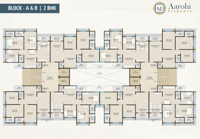 AAROHI ELEGANCE Floor Plan