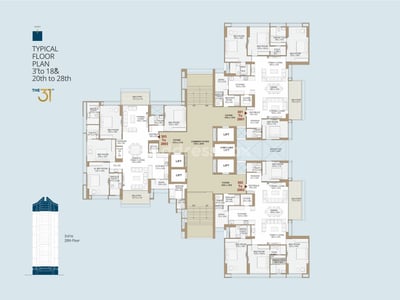 THE 31ST Floor Plan