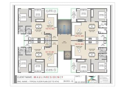 MAULIN RESIDENCY Floor Plan