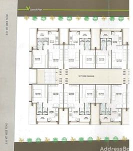 Parimal Green Floor Plan