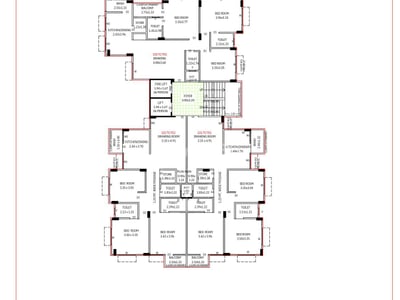 BANSIDHAR APPARTMENT Floor Plan