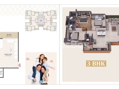 SAHAJANAND VATIKA Floor Plan