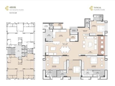 SHALIGRAM LUXURIA Floor Plan