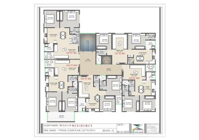 MAULIN RESIDENCY Floor Plan