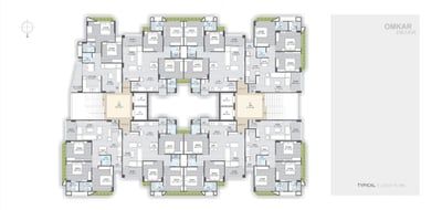 Omkar Enclave Floor Plan