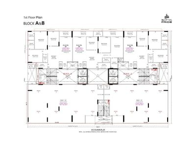 SATYA PRIDE Floor Plan