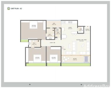 GREEN VILLE Floor Plan