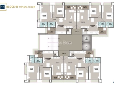 RADHE KRISHNA LAKE VIEW Floor Plan