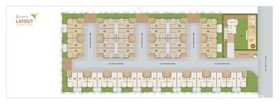 SHREE RANG RESIDENCY Cluster Plan
