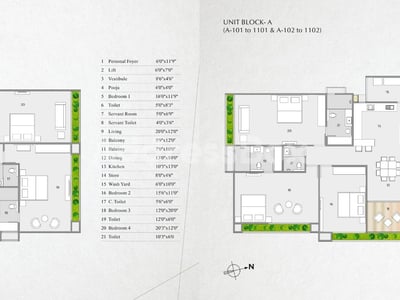 APRICUS 2 Floor Plan