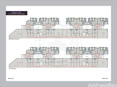 Radhe Elysium - Commercial Floor Plan