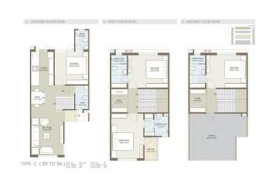 Raghav Bungalows Floor Plan