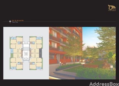 DUTT PARADISE Floor Plan
