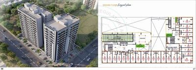 SAHITYA PARADISE - Commercial Floor Plan