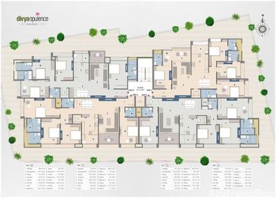 Divya Opulence Cluster Plan