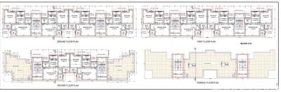 Demonstration Housing Project at Ahmedabad Floor Plan