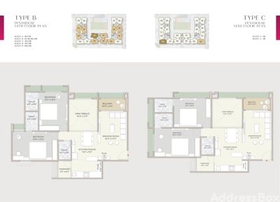 Turquoise Rosedale Floor Plan