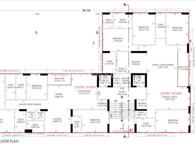 Sharanya Kadamb Floor Plan