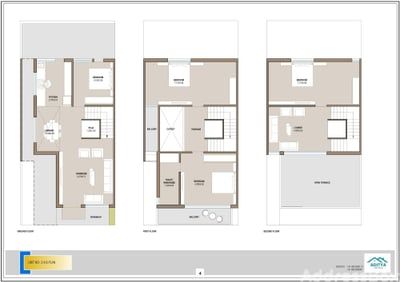 ADITYA BUNGALOWS Floor Plan
