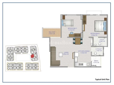 RUDRA HARMONY Floor Plan