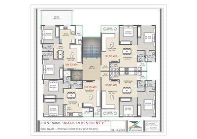 MAULIN RESIDENCY Floor Plan